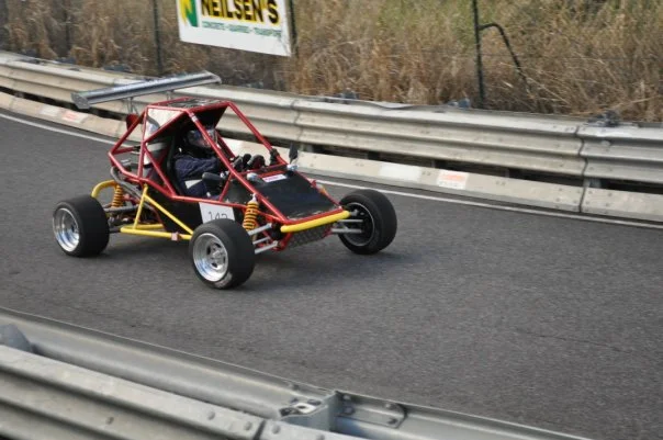 You do not need a million-dollar car to go fast. Sometimes a roll-cage, a flat road and nerve is all it takes.