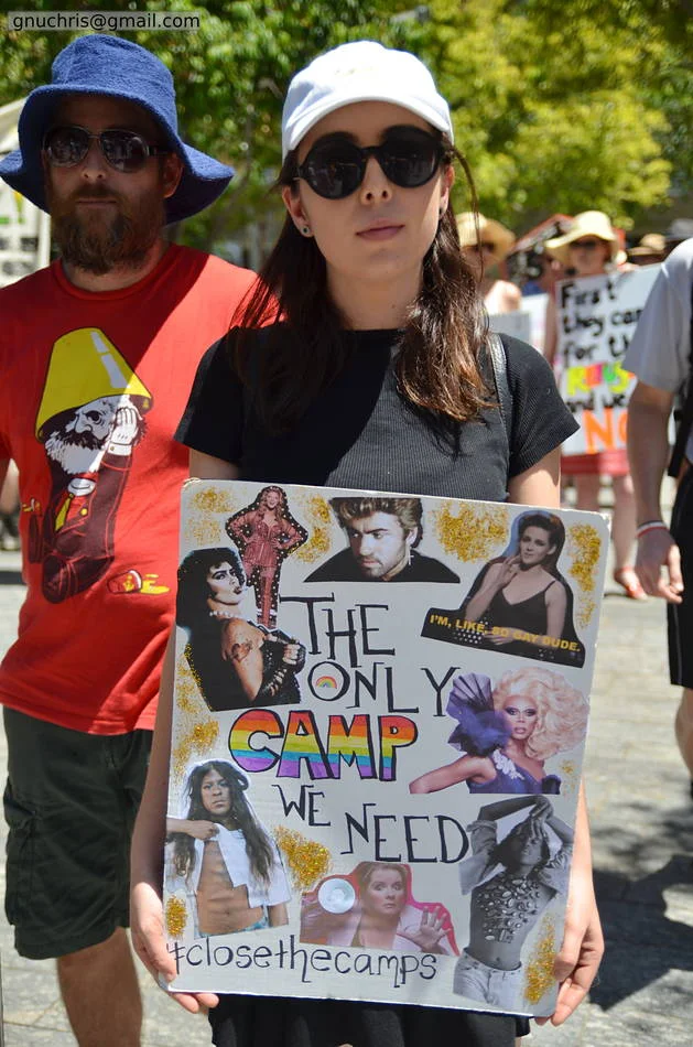 The most effective protest photographs are not the angry ones. They are the ones where a person is entirely, quietly, certain.